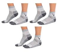 V-TOE SOCKS Wool Blend Flip-Flop Tabi Hiking Athletic Or Casual Breathable Split-Toe Socks, Grey, M