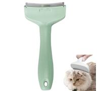 V-Tooth Deshedding Comb, Multifunctional Hair Removal Brush, Pet Deshedding Tool with Curve Blade, Dog & Cat Grooming Brush for Shedding, Tight V-Shaped Teeth Desheddings Tool