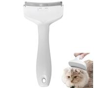 V-Tooth Deshedding Comb, Multifunctional Hair Removal Brush, Pet Deshedding Tool with Curve Blade, Dog & Cat Grooming Brush for Shedding, Tight V-Shaped Teeth Desheddings Tool