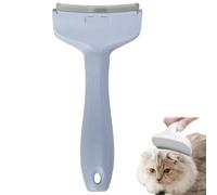 V-Tooth Deshedding Comb, Multifunctional Hair Removal Brush, Pet Deshedding Tool with Curve Blade, Dog & Cat Grooming Brush for Shedding, Tight V-Shaped Teeth Desheddings Tool