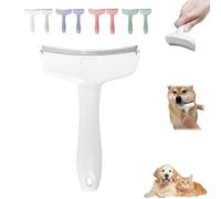 V-Tooth Deshedding Comb,Tight V-Shaped Teeth Shedding Combs,Pet Hair Removal Tool,with Ergonomic Handle,Universal for Long and Short Hairs