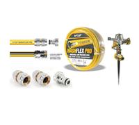 V-TUF 25m 1/2" 10Bar WASHFLEX PRO Water Supply Hose with KCQ Coupling Kit & Irrigation Kit