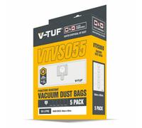 V-Tuf 50L Large Hepa Vacuum Cleaner Dust Bags - Fits Maxi-50L Range (Pack Of 5)