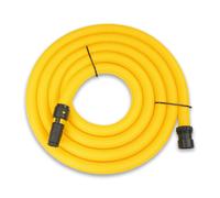 V-TUF 5m Yellow Ø32mm Vacuum Cleaner Hose with Universal Power Tool Adaptor (with Air Flow Control)