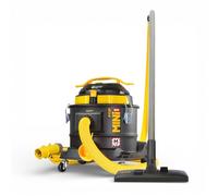 V-TUF MINI X2 M-Class Dust Extractor, 110V HEPA Vacuum Cleaner for Construction Dust, 15L Industrial Vacuum, Power Tool Dust Extractor, Silica & Wood Dust Removal