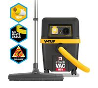 V-TUF STACKVAC HSV 30L M-Class Dust Extractor - with Power Take Off - Health & Safety Version & 18L STACKPACK Tool Box Kit (110V)