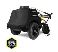 V-Tuf Torrent2 2755Psi, 190 Bar, 13Lpm Industrial 7Hp 150Litre Mini-Bowser Petrol Pressure Washer