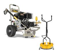 V-TUF TORRENT3 15HP Petrol Pressure Washer With Poly Deck Surface Cleaner