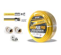 V-TUF V-TUF 50m 1/2" 10Bar WASHFLEX PRO Water Supply Hose & KCQ Coupling Kit