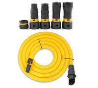 V-TUF VTM416 5m Yellow HiViz for V-TUF StacVac with 4 piece Power Tool Adaptor Kit (with Air Flow Control) - VTM416