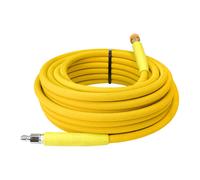 V-TUF VTY23820UVYY-HD 20m 3/8 Yellow Hose with MSQ MALE X MSQ FEMALE & Cuffs