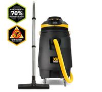 V-Tuf Xr11000 240V 110L 3300W High Performance Wet & Dry Industrial Vacuum Cleaner - Made From 70% Recycled Plastic