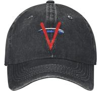 V TV Series The Visitors Insignia Symbol Baseball Cap Retro Distressed Washed Aliens Sun Cap Unisex Outdoor Running Gift Hats Cool