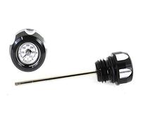 V-Twin M8 Black Machined Oil Temperature Dipstick