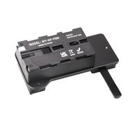 V Type Power Supply Battery Plate Adapter Replacement For F550 F750 F970 Battery Monitors Cameras Buckle V Mount Plate Adapter For LED Lights