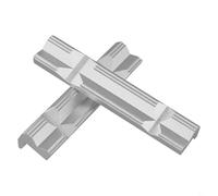 V-Type Protective Jaws for Vice 4 Inch Aluminium Alloy with Magnetic Strip CNC Milling Clamping Jaws Sensitive Workpieces (6 Inches)