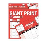 V-VAPE 2026 Giant Print Month To View Bound Wall Planner Calendar