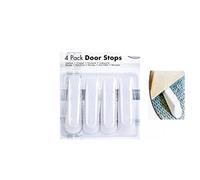 V-VAPE 4 X White Door Wedges Door Stops Plastic Home Work Stoppers