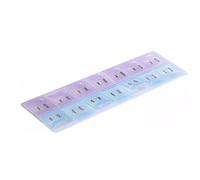 V-VAPE 7-Day Pill Box 7 Day 2 Times A Day-Daily Medication, Pill Organiser,Tablet Tablet Organiser for Travel