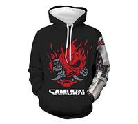 V (Vie) Image Parka, Cyberpunk 2077, Sweat, Johnny Silverhand, Fool-Over Goods, Sportswear, For Spring and Autumn, Unisex, Halloween, Christmas, Events, Disguise, Students, Present, Festival, XL