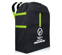 V VOLKGO Stroller Bag for Airplane Travel - Fits Most Sizes, Durable Black Single Stroller Cover