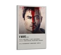 V Wars Poster Wall Art Aesthetic Cover Poster Design Painting for Living Room Bed Room 24x36inch(60x90cm) Frame-style