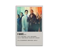 V Wars1 Poster Wall Art Aesthetic Cover Poster Design Painting for Living Room Bed Room 08x12inch(20x30cm) Unframe-style