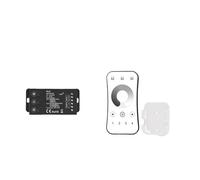 V1-C LED Dimmer 12V 24V PWM Frequency Adjustable 2.4G RF Touch Remote Control Single Color LED Light Strip 12 Volt Dimmer(V1-C and R6 Set)