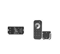 V1-C LED Dimmer 12V 24V PWM Frequency Adjustable 2.4G RF Touch Remote Control Single Color LED Light Strip 12 Volt Dimmer(V1-C and RT8 Set)