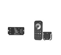 V1-C LED Dimmer 12V 24V PWM Frequency Adjustable 2.4G RF Touch Remote Control Single Color Light Strip 12 Volt(V1-C and RT1 Set)