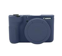 V1 Camera Case,Soft Silicone Protective Case Cover Ultra-Thin Lightweight for Canon PowerShot V1 Camera (Navy Blue)