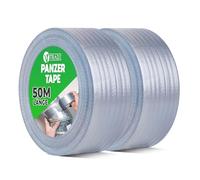 V1 TRADE Duct Tape, 48 mm x 50 m, Silver - Extra Strong Reinforced Adhesive Tape for Universal Use