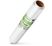 V1 Trade Pallet Wrap - Cling Film For Packaging 23 Micron - Industrial Stretch Wrap 150m x 50cm - Moving Wrap For Boxes And Furniture