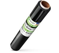 V1 TRADE Pallet Wrap - Packing Wrapping Film - Black Stretch Foil 500mm x 285m - Perfect for Industrial and Moving House