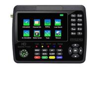 V10 Finder Max Satellite Finder Signal Meter For DVB-S/S2/S2X Receiver Sat Detector Builtin 4000mAh Battery vs V10 PRO Long Standby