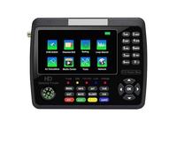 V10 Max Satellite TV Finder Signal Meter DVB-S/S2/S2X Receiver Sat Detector 4000mAh Battery 4.3inch Screen