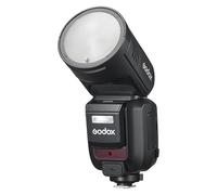 V100 100Ws Round-Head Speedlite Flash - 100W, 3300K±200K, Approx. 400 Full-Power Flashes, 1.7s Recycle Times, Net. Weight: ≈496g (Without Battery), ≈619g (With Battery) (Compatible With Canon)