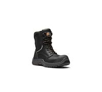 V12 Avenger Safety Boots, Side Zip Safety Boots with IGS Sole, Unisex Lightweight, & Anti-Slip Boots, Composite Toe Cap, Cushioned Insoles- 5 UK