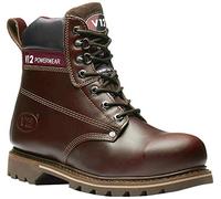V12 Boulder, Rich Mahogany Derby Boot, Size 06, Mahogany/Brown