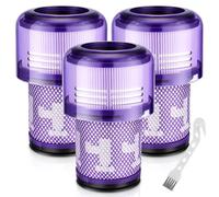 V12 Filter Replacements for Dyson V12 Detect Slim, Detect Slim Animal, Slim+ Cordless Vacuum and V12 Slim Absolute Vacuums, SV34, SV35 Vacuums Filter Replacement, Compare to Part 971517-01, 3 Pack