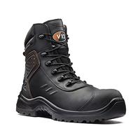 V12 Footwear Unisex Adults' Defender Black Waterproof Scuff Cap Boot, Black, 5 UK