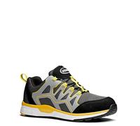 V12 Hype, Men's Lightweight Safety Trainer, Grey/Yellow, 11 UK