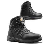 V12 Hyrax IGS V2170 Safety Hiker Boots for Men - Vegan Hiking Boots with Composite Toe Cap - Metal-Free, ESD & Slip, Heat & Chemical Resistant Safety Shoes - Lightweight Footwear - Black