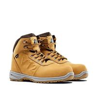 V12 Lynx IGS S3 Waterproof Safety Hiker, Honey | Honey Nubuck, V-Dri membrane, composite toecap, anti-penetration midsole, 300 degrees C outsole, carbon neutral