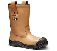 V12 Polar, Fur Lined Safety Rigger, 12 UK 47 EU, Tan