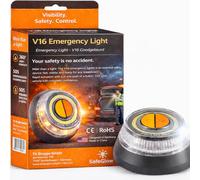 V16 Emergency Warning Light 2026 IDIADA Approval No. PC21020060 - Warning Triangle - Breakdown Triangle - EU Approval - for Car & Motorcycle