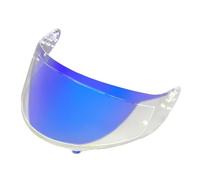 V16 Face Shield Replacement Lens for MT Atom Atom sv Motorcycle UV Protective Hemet Visor Windproof Anti Fog(Clear Blue)