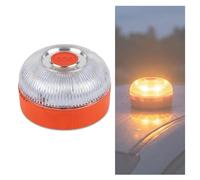 V16 Strobe Light Strip with Powerful Magnet at The Base of The Battery, Rechargeable Vehicle 2 Flashing Modes LED Beacon for Car Truck, Trailer, Roadside Assistance, Warning Safety