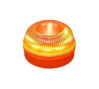 V16 Warning Strobe Light, 360° Magnetic Safety Beacon with Flashing Yellow and Steady White Mode, for Automotive Vehicle SUVs Indoor Outdoor Family Camping Picnic