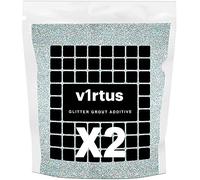 V1rtus | 2 X Glitter Grout Additive 100g (Silver Holographic)